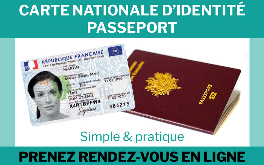 Visuel prise de rdv CNI en ligne