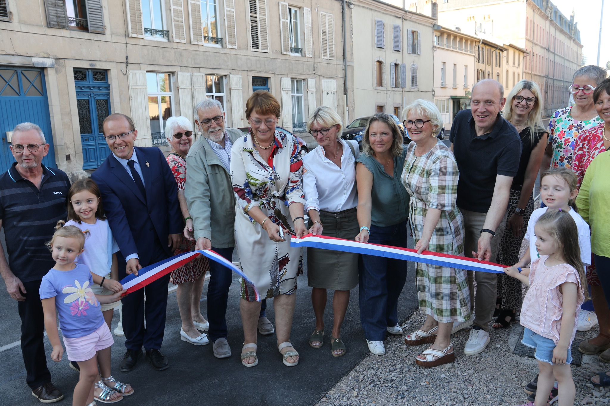 Inauguration de la rue de Viller