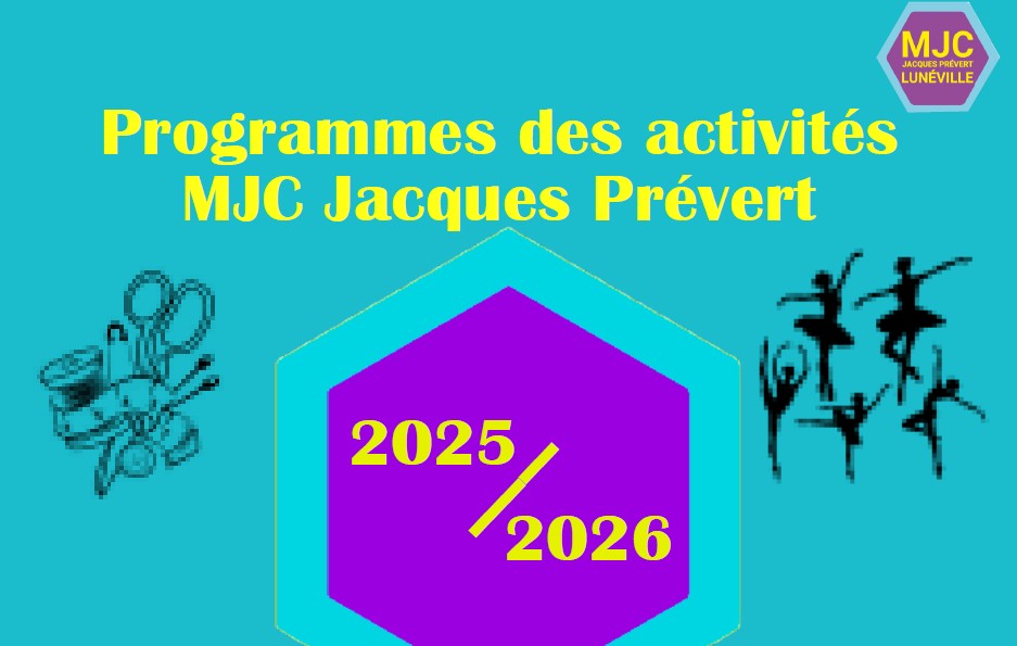MJC : Programme des activités 2025-2026