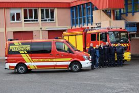 Pompiers allemands à la Sainte-Barbe (nov 2025)