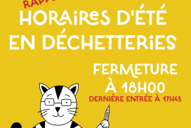 Déchetterie : vers les horaires d'été