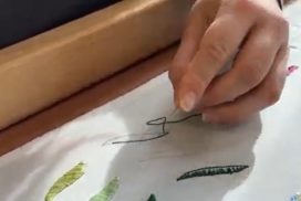 La broderie perlée au lycée Lapie