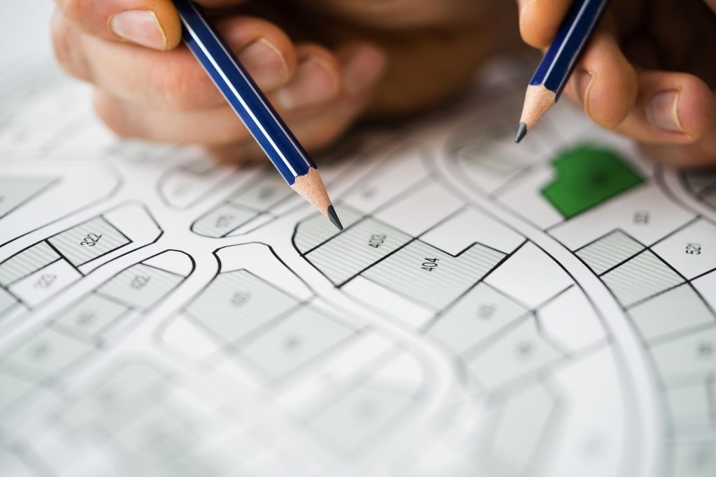 image d'illustration de plan cadastral